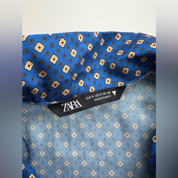 Zara satin shirt - Picture 3 of 4